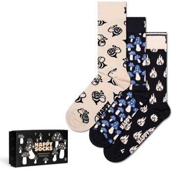 Happy Sock Monochrome Magic Socks Gift Set 3P Mixed Baumwolle Gr 41/46