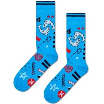 Happy Socks Zodiac Signs Pisces Sock Blau Muster Gr 41/46