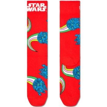 Happy Socks Star Wars Millennium Falcon Sock Rot Baumwolle Gr 41/46