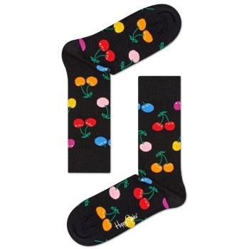 Happy Socks Cherry Sock Schwarz gemustert Gr 41/46