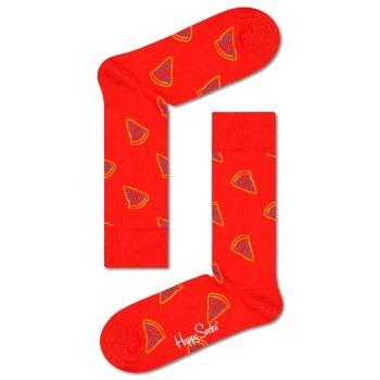 Happy Socks Pizza Slice Sock Rot Baumwolle Gr 41/46