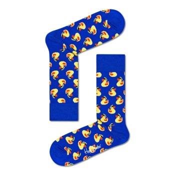 Happy Socks Rubber Duck Socks Blau Muster Baumwolle Gr 41/46