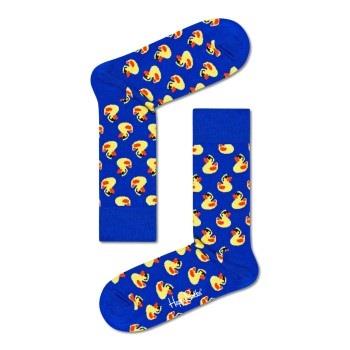 Happy Socks Rubber Duck Socks Blau Muster Baumwolle Gr 36/40