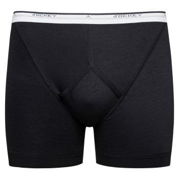 Jockey Cotton Midway Brief Schwarz Baumwolle Small Herren