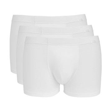 Jockey 3P Cotton Plus Trunk Weiß Small Herren