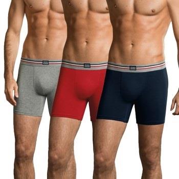 Jockey 3P Cotton Stretch Boxer Trunk Mixed Baumwolle Small Herren