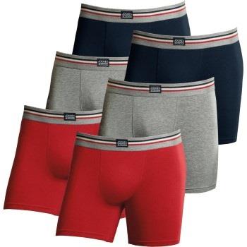 Jockey 6P Cotton Stretch Boxer Trunk Mixed Baumwolle Small Herren