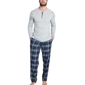 Jockey Pants Woven Blau/Hellblau Small Herren