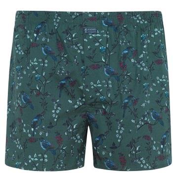 Jockey Woven Poplin Boxer Shorts Grün Baumwolle Small Herren