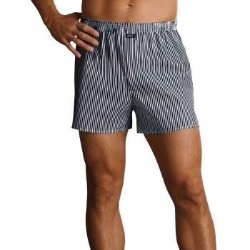 Jockey Woven Poplin Boxer Shorts Gestreift Baumwolle Small Herren