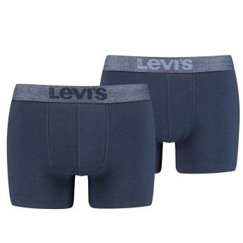 Levis 2P Organic Cotton Base Boxer Marine Baumwolle Small Herren