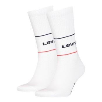 Levis 2P Organic Cotton Sock Weiß Gr 39/42