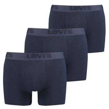 Levis 3P Premium Boxer Dunkelblau Baumwolle Small Herren