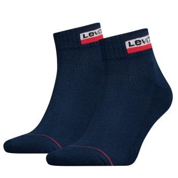 Levis 2P Sport Mid Cut Sock Dunkelblau Gr 39/42