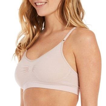 Magic BH Comfort Bra Spaghetti Straps Bamboo Hellrosa Small Damen