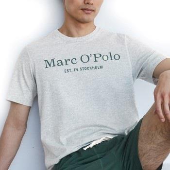 Marc O Polo Organic Cotton Basic SS Pyjama Dunkelgrün Ökologische Baum...