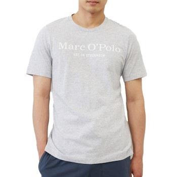 Marc O Polo Organic Cotton Basic SS Pyjama Grau/Blau Ökologische Baumw...
