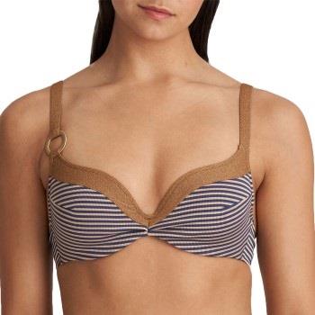 Marie Jo Saturna Bikini Top Heart Shape Padded Bronze B 75 Damen