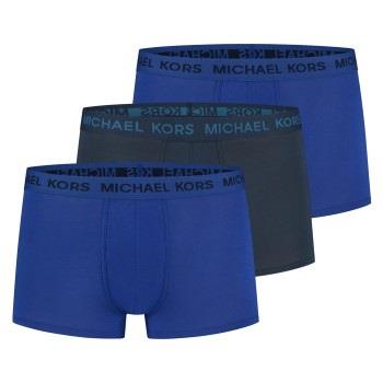 Michael Kors 3P Supreme Touch Trunks Blau Small Herren