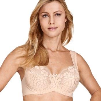 Miss Mary Jacquard And Lace Underwire Bra BH Beige B 75 Damen