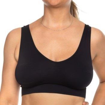 Missya BH Lucia Bra Top Wide Strap Schwarz Polyamid Small Damen