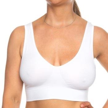 Missya BH Lucia Bra Top Wide Strap Weiß Polyamid Small Damen