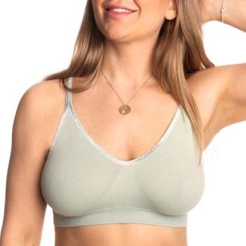 Missya BH Lucia Glitter Bra Top Mintgrün Polyamid Small Damen