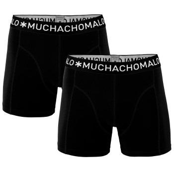 Muchachomalo 2P Cotton Stretch Basic Boxers Schwarz Baumwolle Small He...