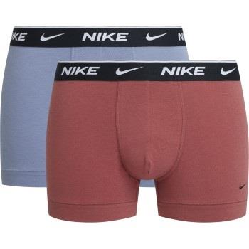 Nike 2P Everyday Cotton Stretch Trunk Rot/Lila Baumwolle Small Herren