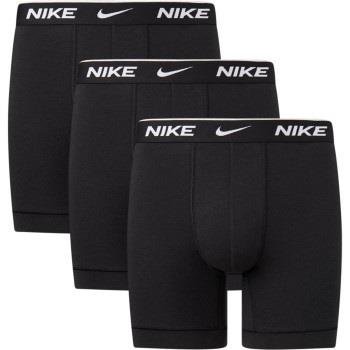 Nike 3P Everyday Essentials Cotton Stretch Boxer Schwarz Baumwolle Sma...
