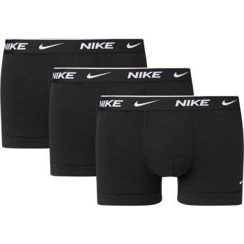 Nike 3P Everyday Essentials Cotton Stretch Trunk Schwarz Baumwolle Sma...