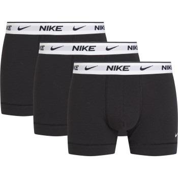 Nike 3P Everyday Essentials Cotton Stretch Trunk Schwarz/Weiß Baumwoll...