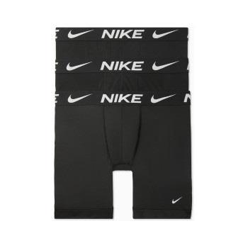Nike 3P Everyday Essentials Micro Long Leg Boxer Schwarz Polyester Sma...