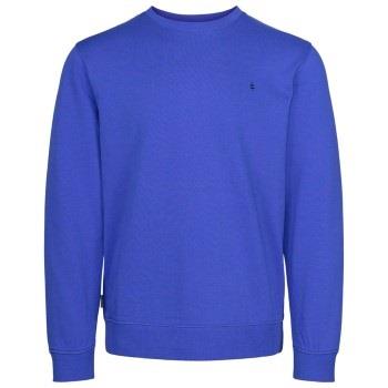 Panos Emporio Element Sweater Kornblumenblau Baumwolle Small Herren