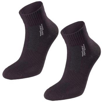 Pierre Robert 2P Mid Cut Socks Women Schwarz Polyamid Gr 37/40 Damen