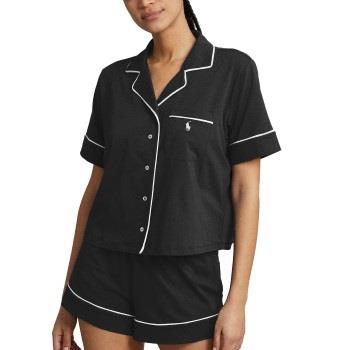 Polo Ralph Lauren Short Sleeve PJ Set Schwarz Small Damen