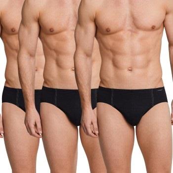 Schiesser 3P Essentials Super Mini Briefs Schwarz Baumwolle Small Herr...