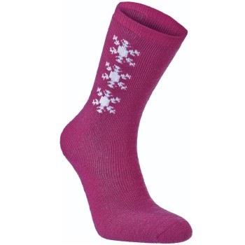 Seger Lillen Junior Sock Rosa Wolle Gr 25/27 Kinder