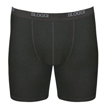 Sloggi For Men Basic Long Schwarz Baumwolle Small Herren