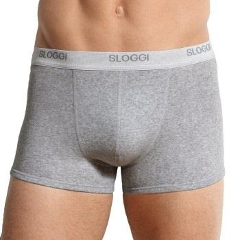 Sloggi For Men Basic Shorts Grau Baumwolle Small Herren