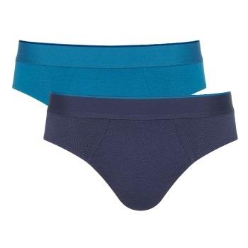 Sloggi 2P Men Ever Airy Brief C2P Marine/Blau Baumwolle Small Herren