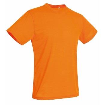 Stedman Active Cotton Touch For Men Orange Polyester Small Herren