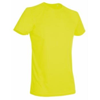 Stedman Active Sports-T For Men Gelb Polyester Small Herren