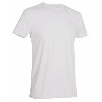 Stedman Active Sports-T For Men Weiß Polyester Small Herren