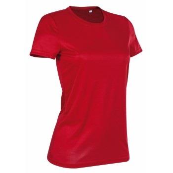 Stedman Active Sports-T For Women Rot Polyester Small Damen