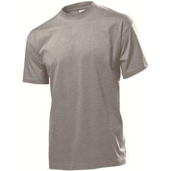 Stedman Classic Men T-shirt Grau Baumwolle Small Herren