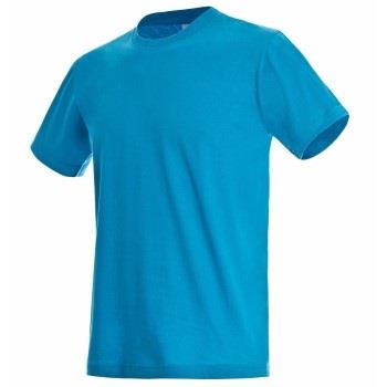 Stedman Classic Men T-shirt Himmelblau Baumwolle Small Herren