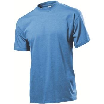 Stedman Classic Men T-shirt Hellblau Baumwolle Small Herren