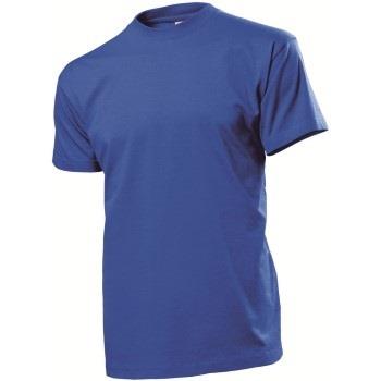 Stedman Comfort Men T-shirt Royalblau Baumwolle Small Herren