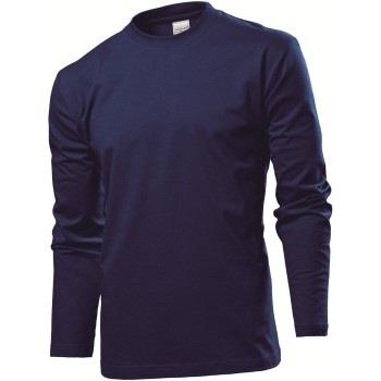 Stedman Comfort-T Long Sleeve Marine Baumwolle Small Herren